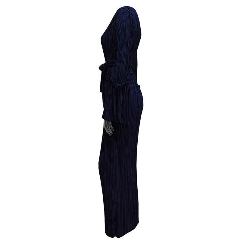 Islamic Lady New Design Long Sleeve Fitness Abaya Dress for sale