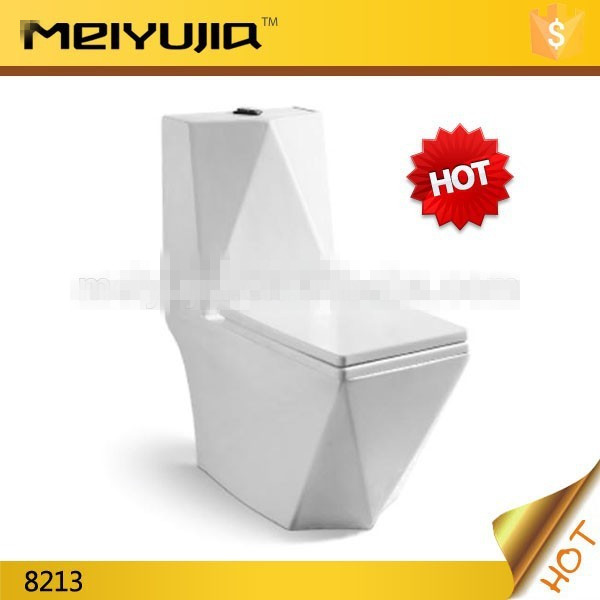 Hotel Sanitary Ware Soft Closing Cover One Piece Toilet For Sale