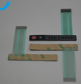 Trade Assurance black small panel with LED PET membrane switch sale