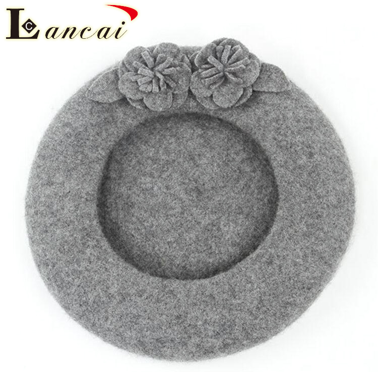 floral custom painter hat beret hat