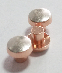 Electrical Contact Rivet Used In Low-Voltage Appliances Approved ROHS Sale