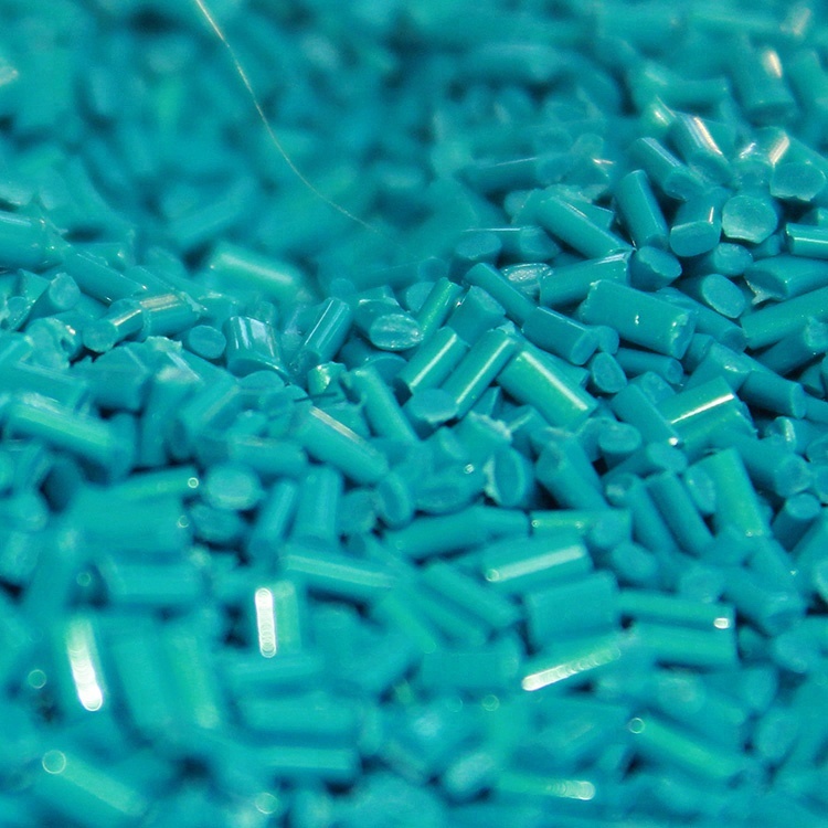 Blue color pet plastic masterbatch for costomic bottles sale