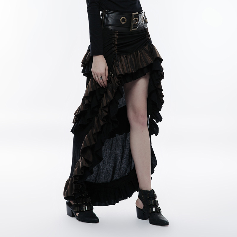 WQ-347 Steampunk Multi Layered Latest Fashion Show Women's Party Skirt for sale
