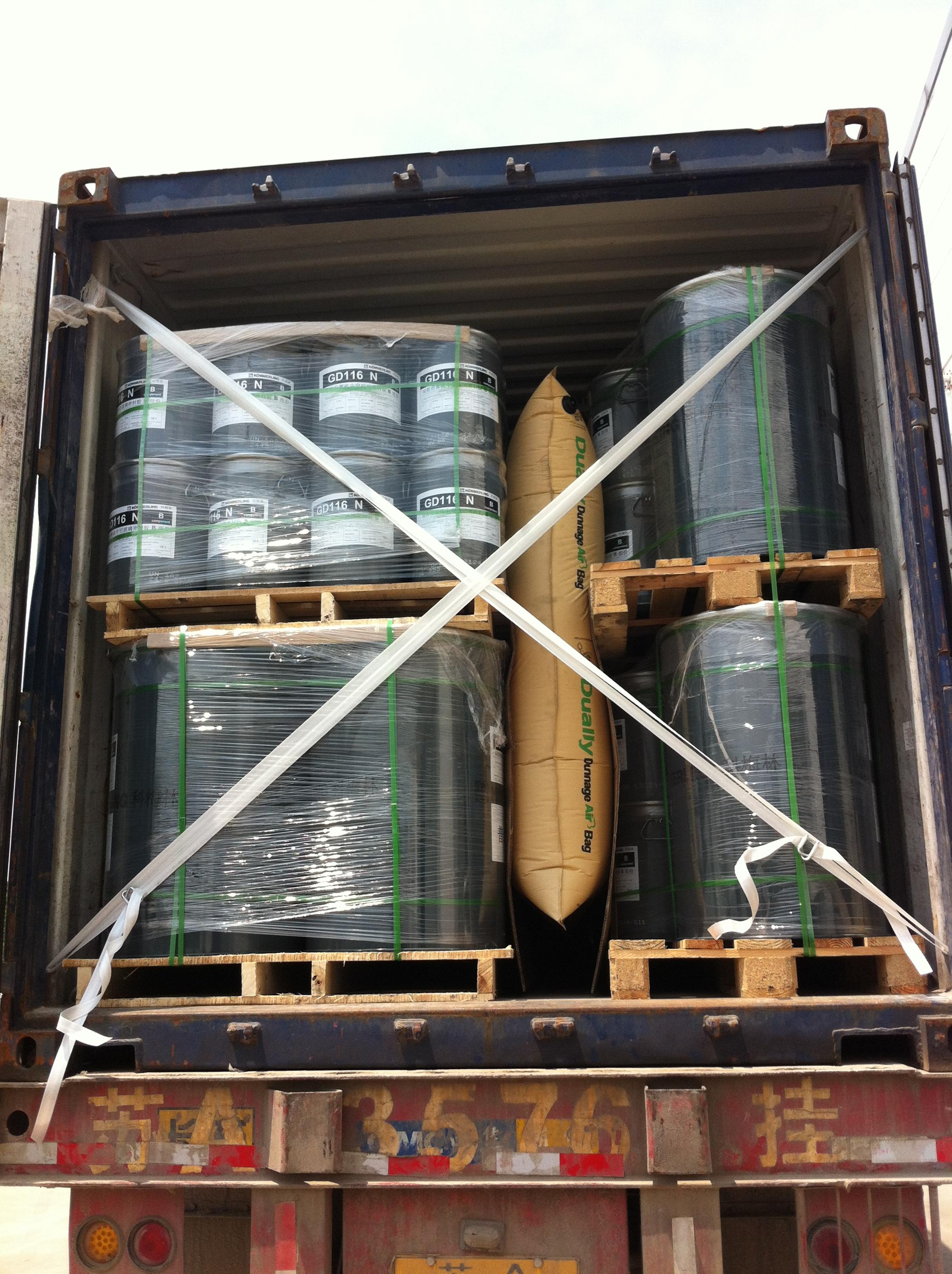 AAR Verified Inflatable Kraft Container Dunnage Air Bag for sale