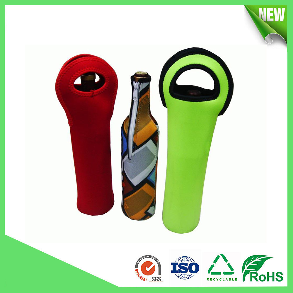 750ml Neoprene Wine Bottle Cooler bag for sale