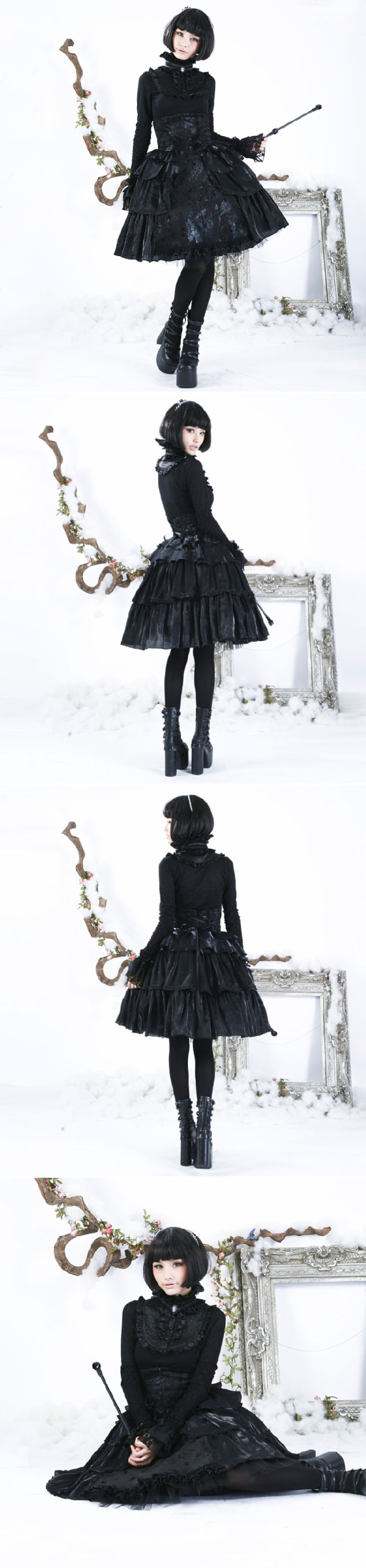 LQ-028 Wholesale Fashion Custom-made Punk Lolita Princess Dress for sale