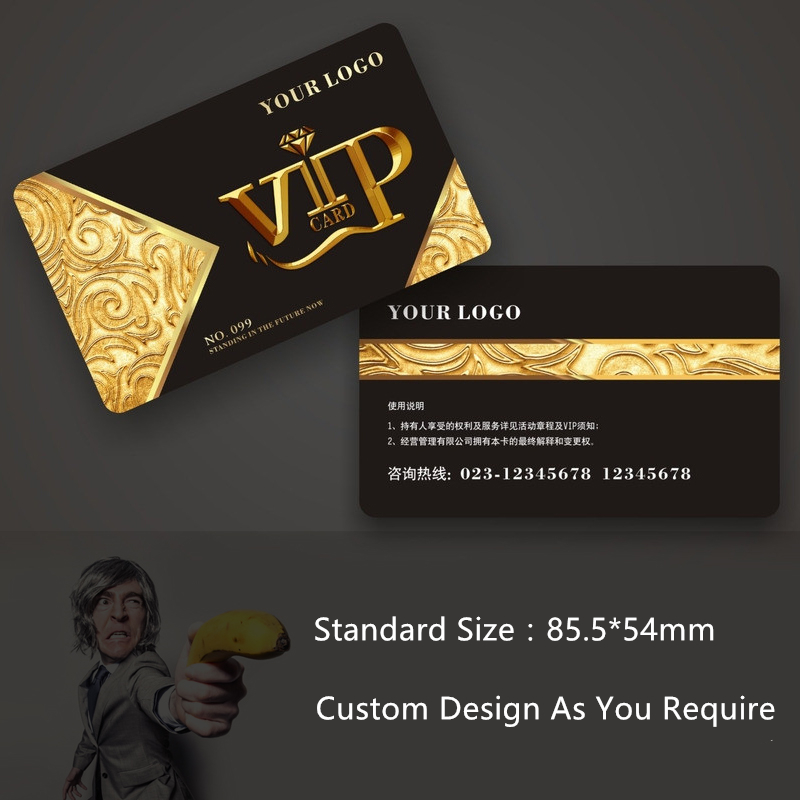 CR80 Standard Size Printing Plastic Card/PVC Cards/Plastic Card for membership sale