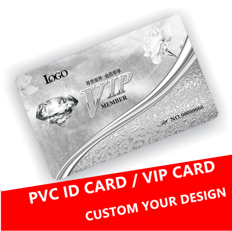 Custom Magnetic Barcode VIP Card Printing Membership Plastic Card sale