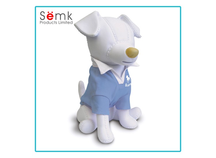 Wholesale Semk design Dog shaped money saving box coin bank for kids