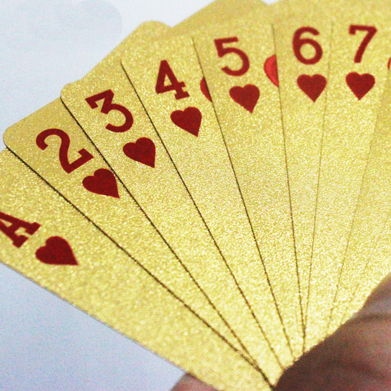 custom logo PVC playing card deck with plastic wrapper for sale