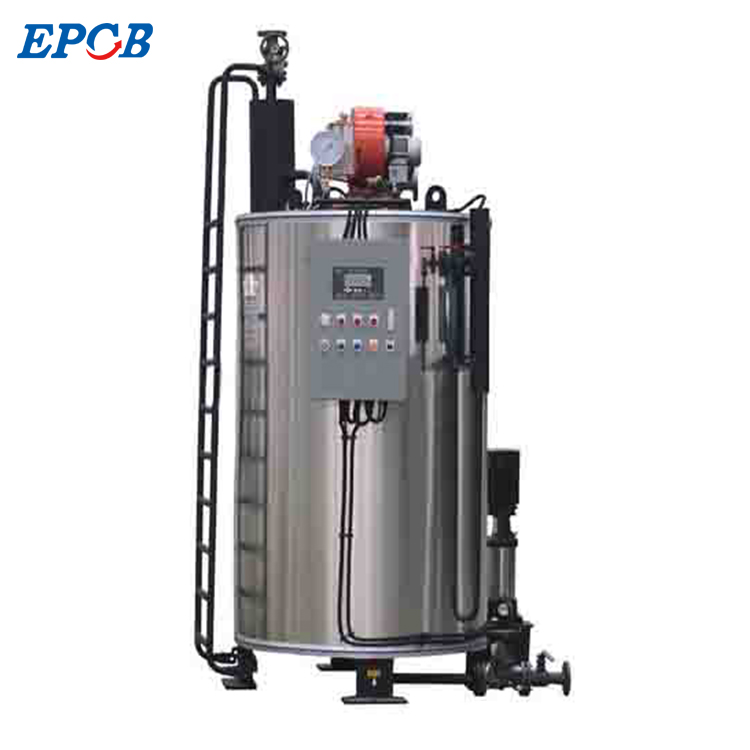 Cheap Industrial Vertical 500kg Diesel And Gas Dual Fuel Fired Steam Boiler for sale