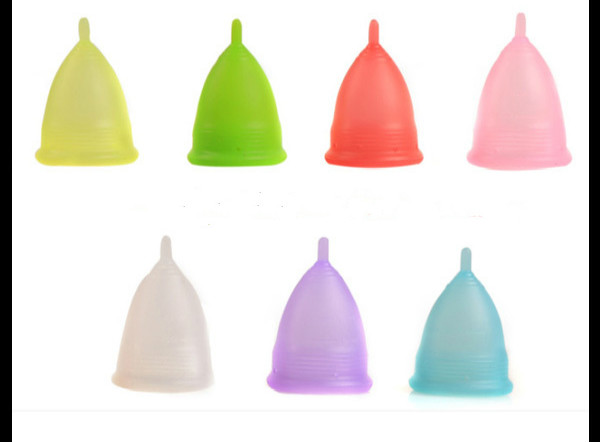 CE approved medical grade silicone reusable menstrual cup product for sale