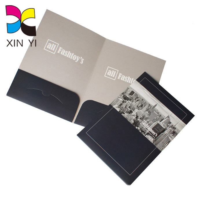 High Quality Print on Demand A4 Paper Office Conference Folder for sale
