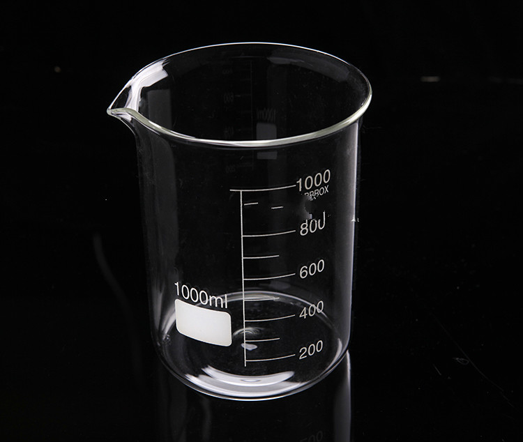 Laboratory Glass Medical Beaker Glass 100ml 250ml 1000ml for sale