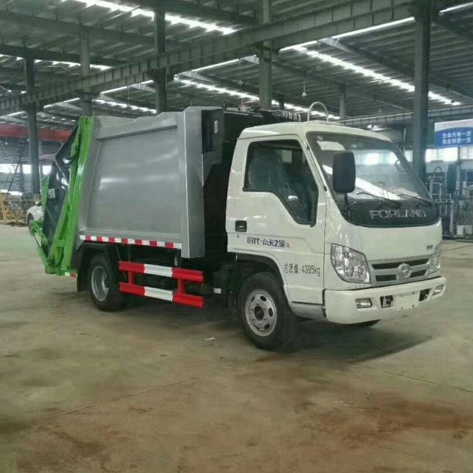 Dongfeng 4x2 mini garbage truck for sale 1