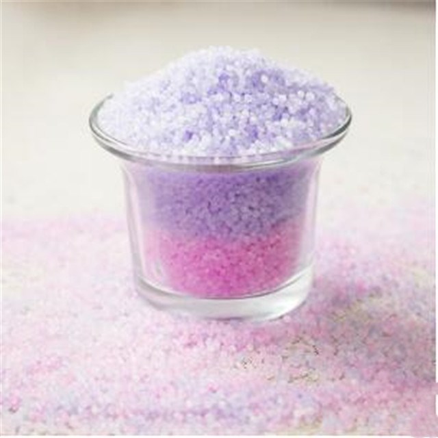 Custom flower fragrance spa bath salt particles for Repairs damaged skin for sale