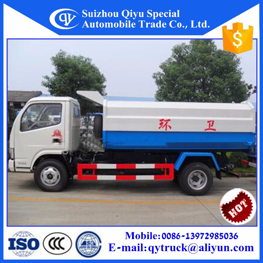 self loading truck self loading truck  garbage trucks 5 ton for sale