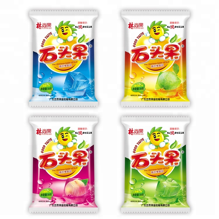 36g peach taste contains coconut fruit jelly cube coconut