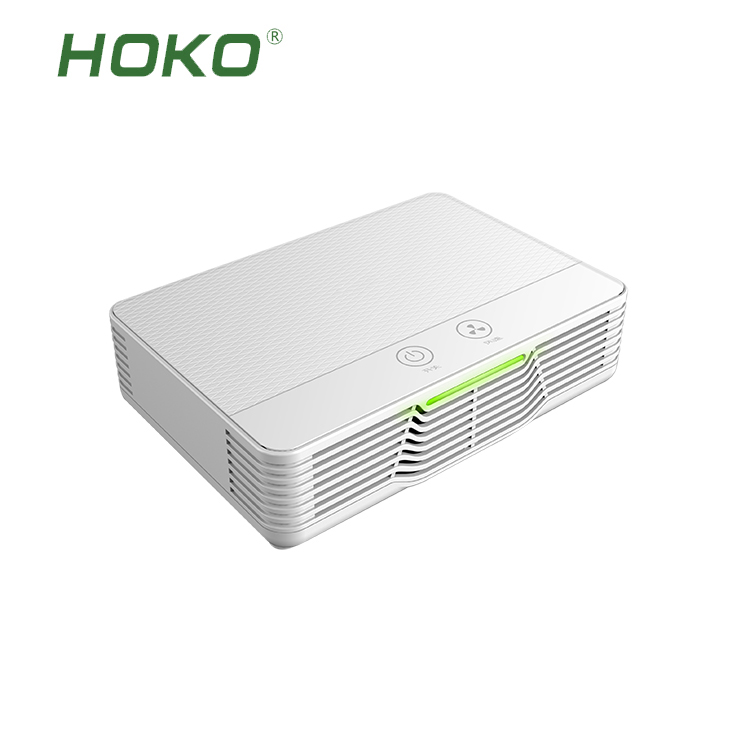 Easycare home appliances customized true hepa filter intelligent air purifier with light