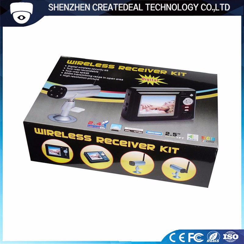 699R 2.5 inch screen 2.4GHz wireless smarter security night vision video recording baby monitor camera