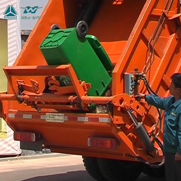 Brand New SINOTRUK HOWO 6x4 15m3 Garbage Compactor Truck for sale