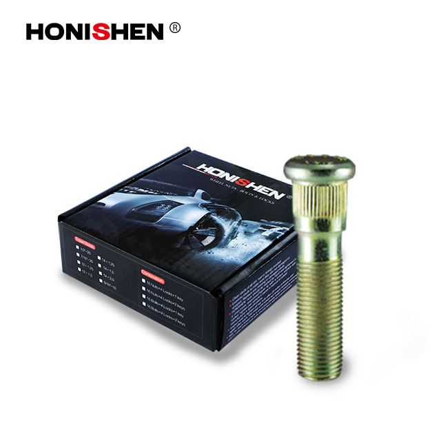 m12 knurl stud bolt WS102 tyre wheel stud for sale China wheel stud