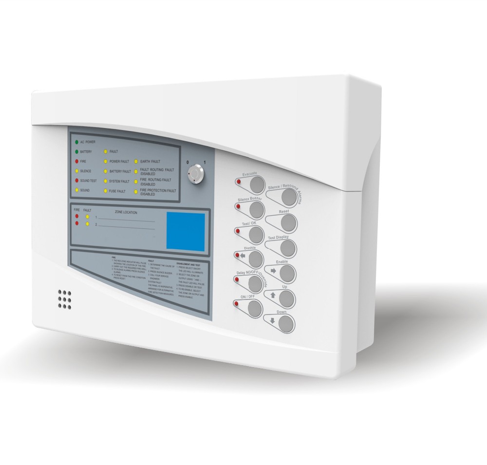 HM-920FY-4 High quality Conventional 4 Zones 2 Wired Smoke Detecting System