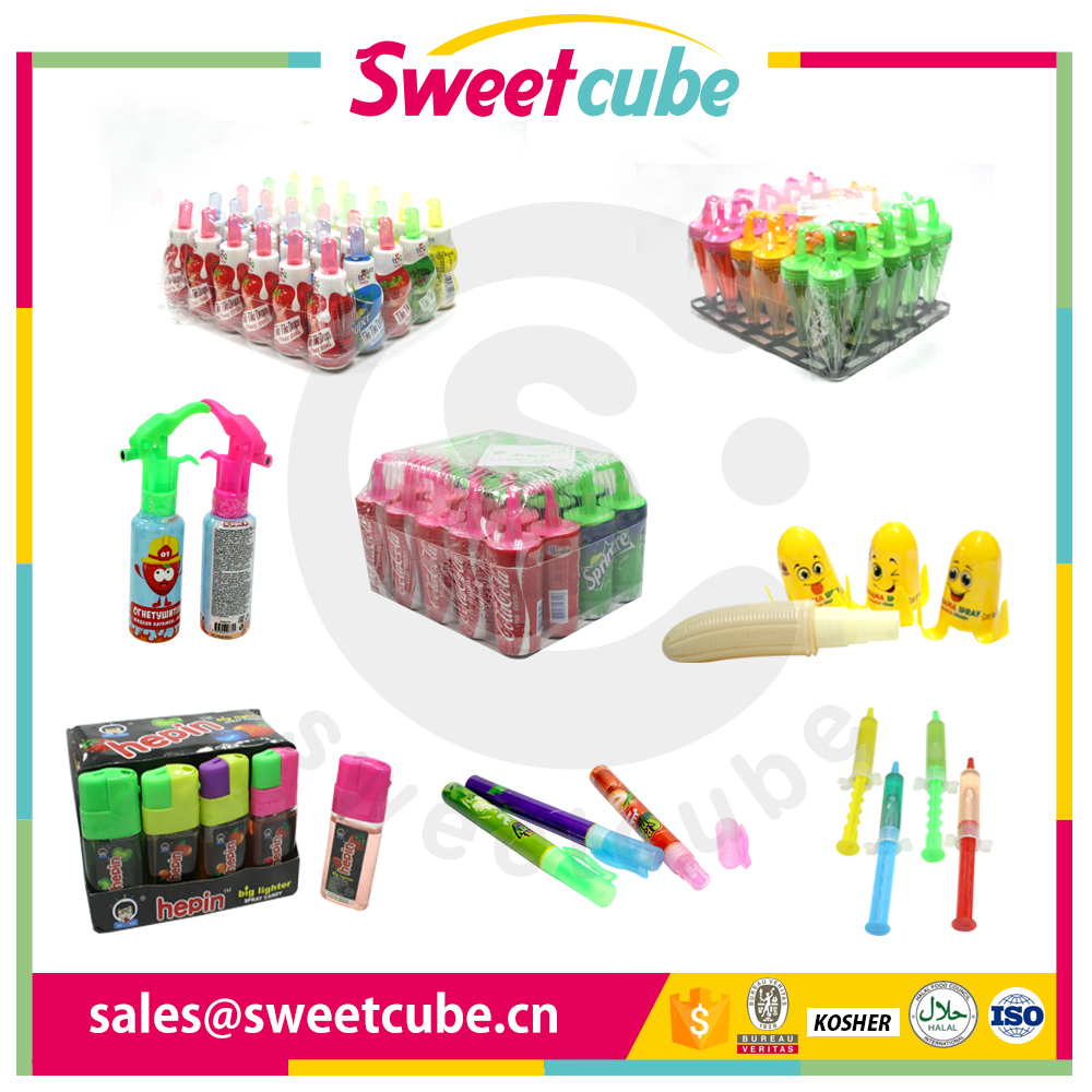 hotsale sour sweet fruit flavor liquid spray candy