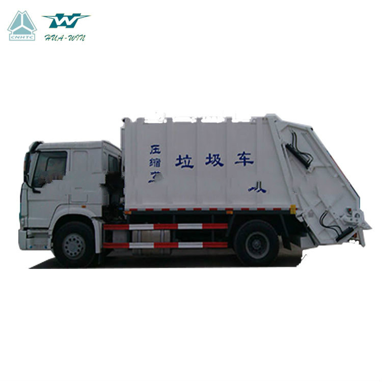 International Back loader LHD 4X2 15m3 garbage compactor truck with optimized hydraulic control system for sale