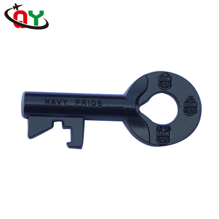 3D Design Key Shape Special Souvenir Award Metal Sliver Custom Challenge Coins