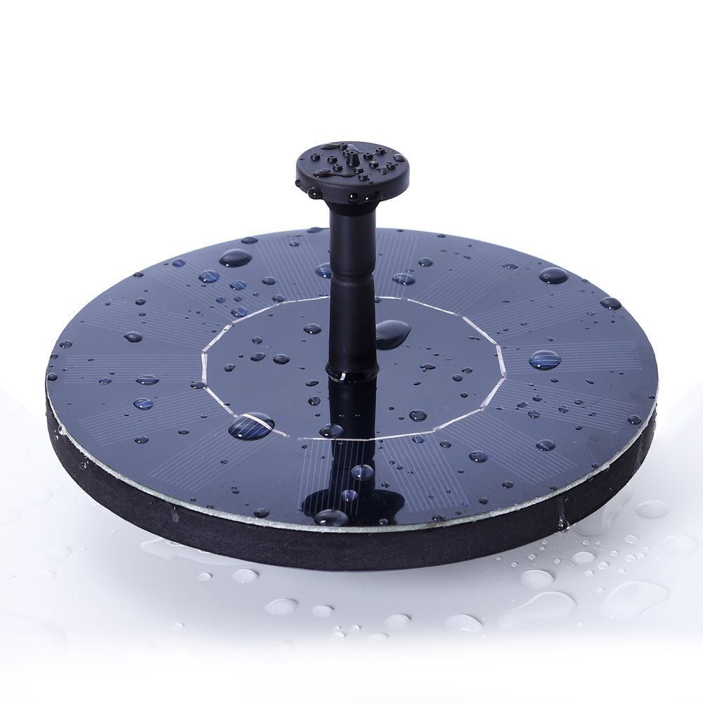 Solar BirdBath Fountain Pump Solar Fountain 1.4W Solar Powered Floating Fountain Kit for Garden and Patio sale