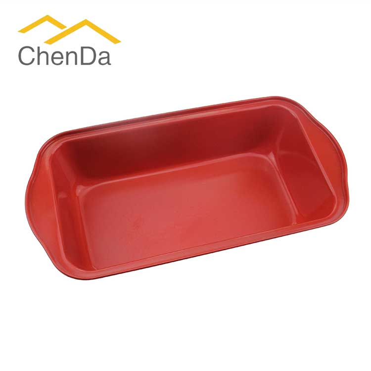 Carbon Steel Bakeware High Temperature Loaf Pan with Non Stick Coating CD-F1005 for sale