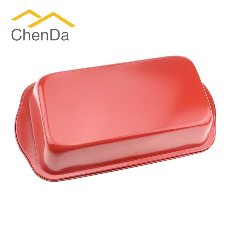 Carbon Steel Bakeware High Temperature Loaf Pan with Non Stick Coating CD-F1005 for sale