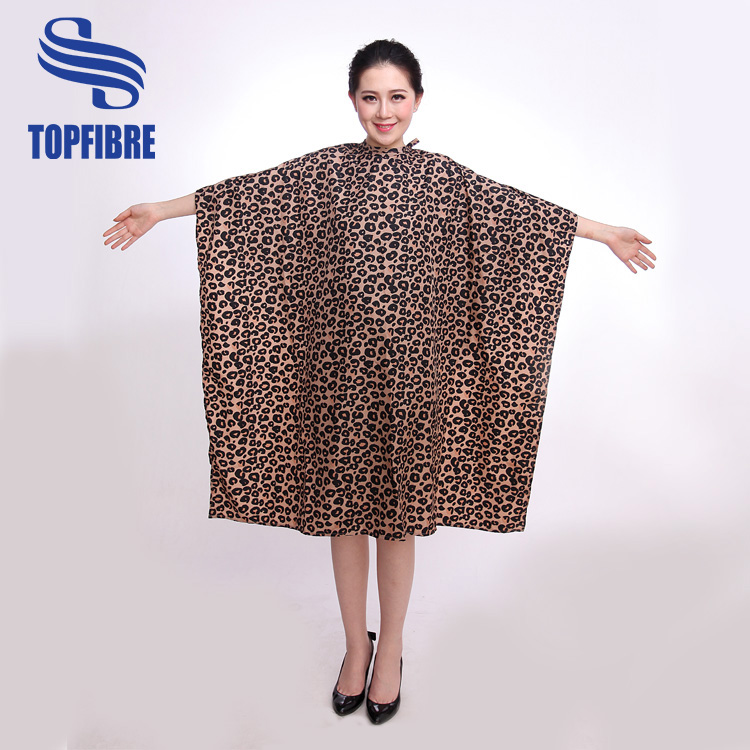 E10381 100% polyester Salon Barber Cape for sale
