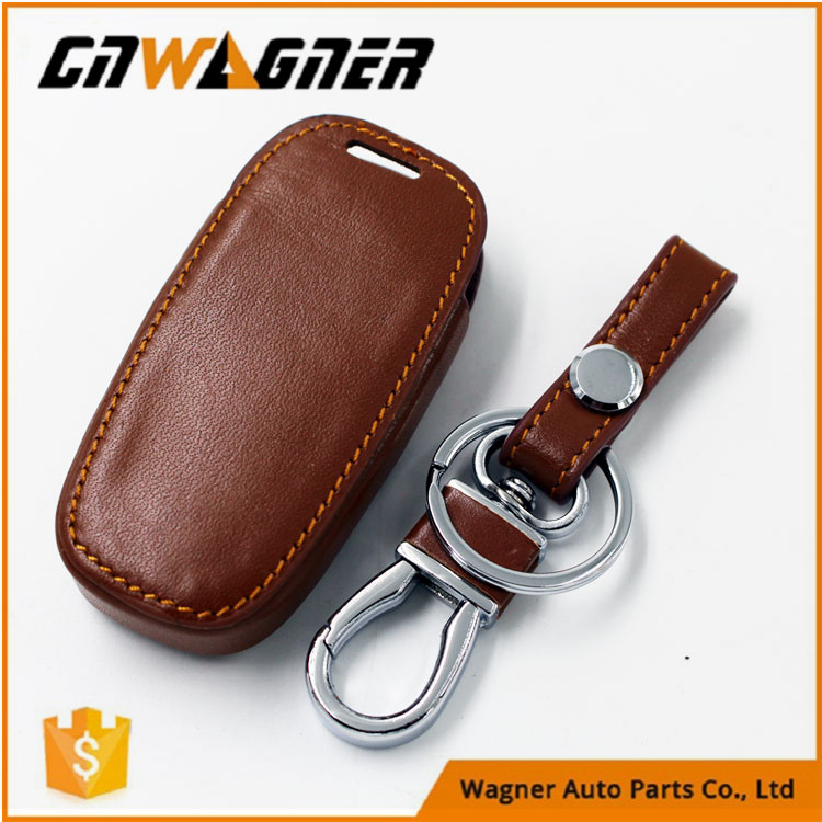 New Style Fashion Car Leather Key Case for Audi Intelligence A6L, A4, TT, Q7 With hand sewing Wallets