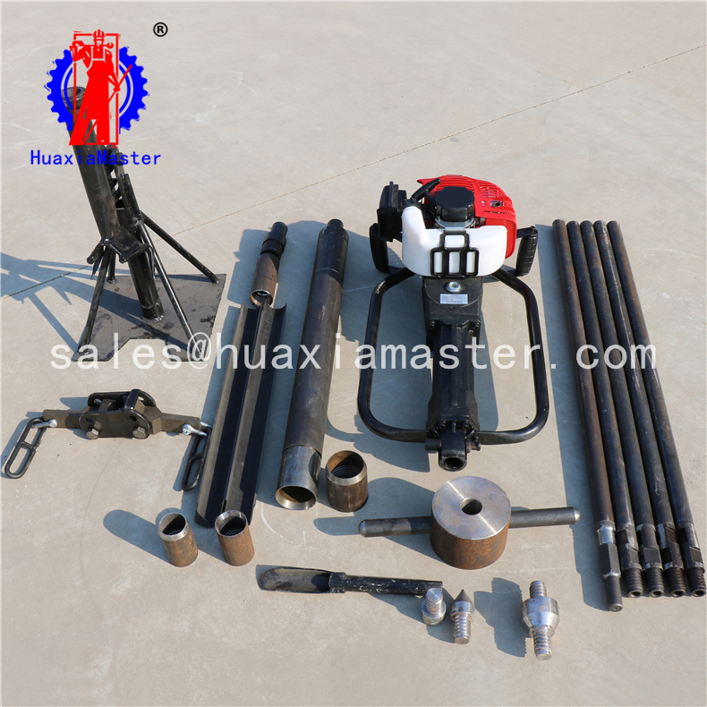 High efficiency soil sample testing drilling rig, made in China, Model No. QTZ-1
