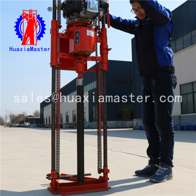 QZ-1B Gasoline Engine Sampling Drilling Rig core drilling rig machine