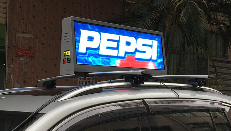 P3mm Taxi Top LED Display