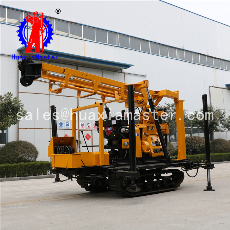 Water Well Drilling Rig Diamond Core Sample Machine Hydraulic Rotary Rig For Sale