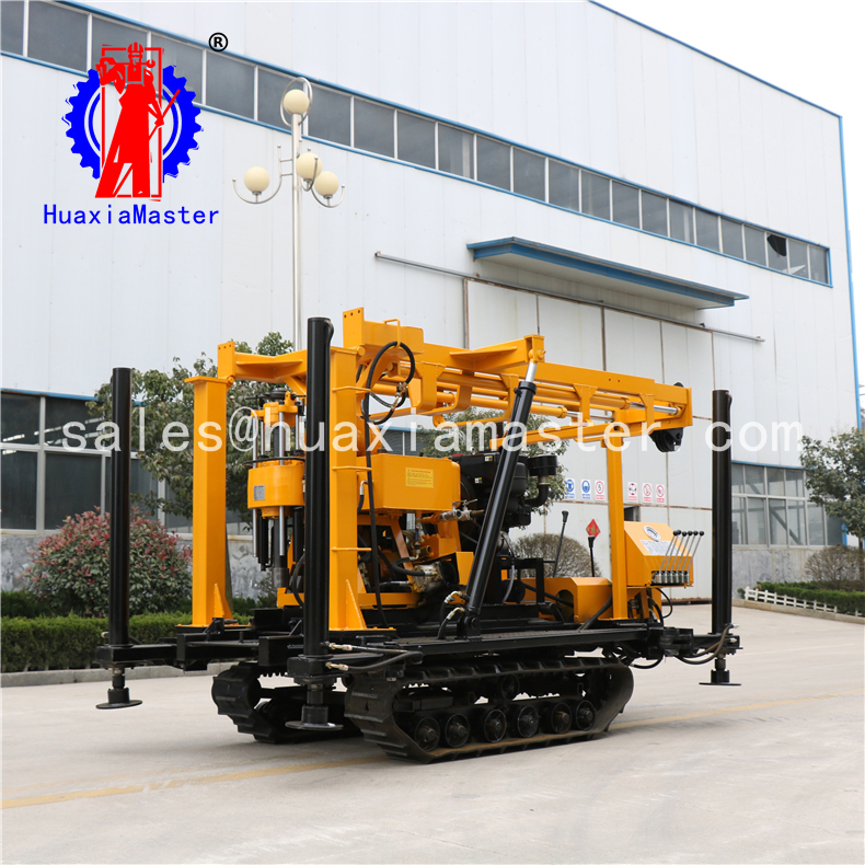 Water Well Drilling Rig Diamond Core Sample Machine Hydraulic Rotary Rig For Sale