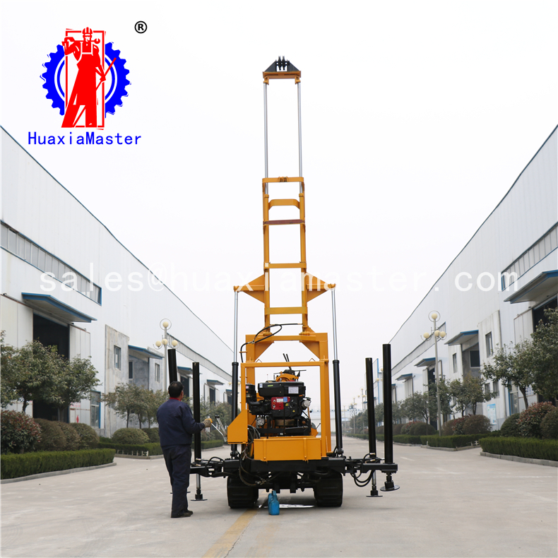 Water Well Drilling Rig Core Sample Machine Hydraulic Rotary Rock Breaker For Sale