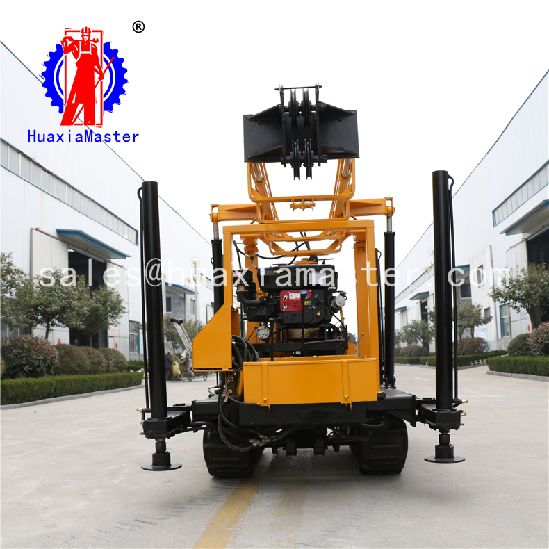 Water Well Drilling Rig Core Sample Machine Hydraulic Rotary Rock Breaker For Sale