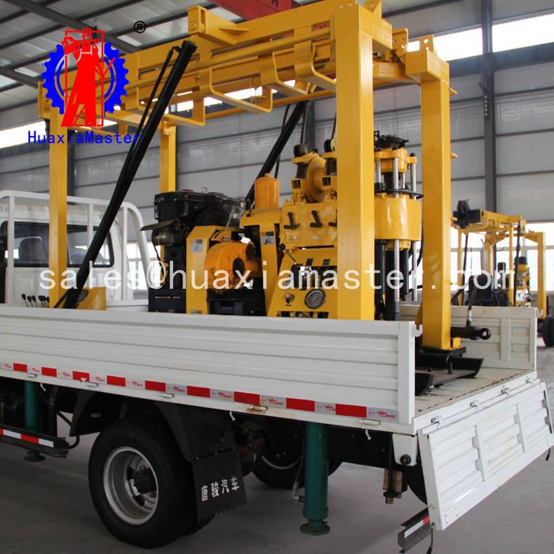 Water Well Drilling Rig Diamond Core Sample Machine Hydraulic Rotary For Sale