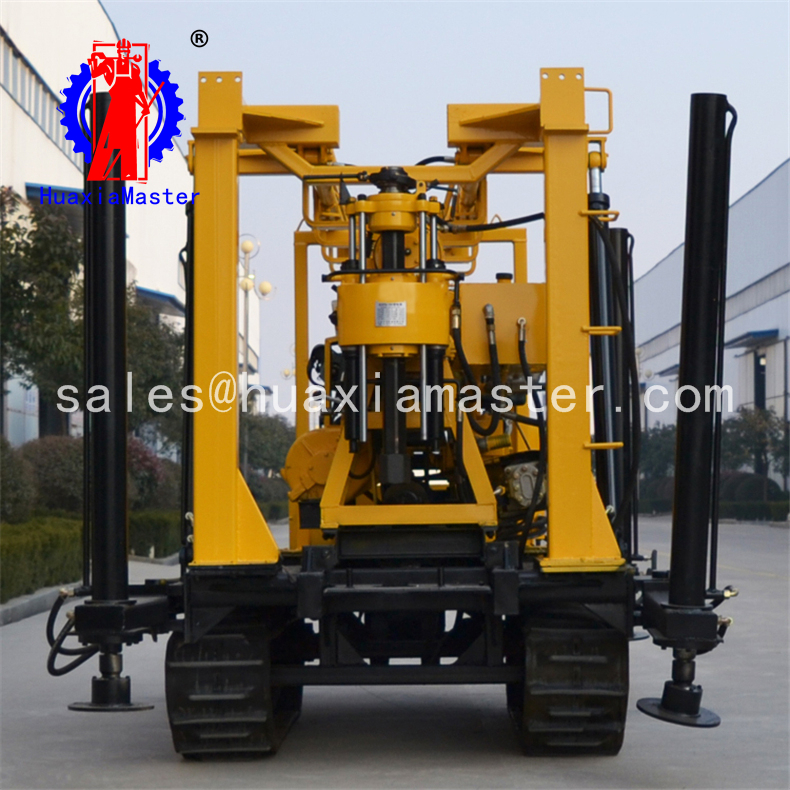 XYD-130 Crawler Water Well Drilling Rig Diamond Core Machine For Sale