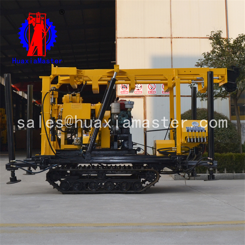 XYD-130 Crawler Water Well Drilling Rig Diamond Core Machine For Sale