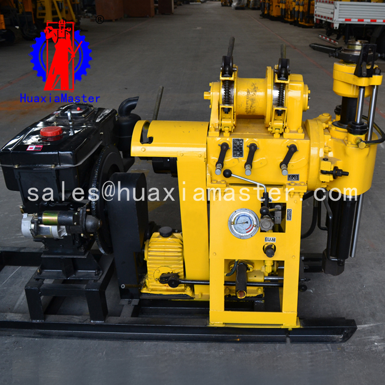 HZ-200Y Diamond Core Sample Machine Hydraulic Rotary Water Well Driiling Rig For Sale