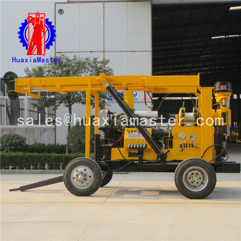 Water Well Drilling Rig Hydraulic Rotary Core Sample Machine For Sale