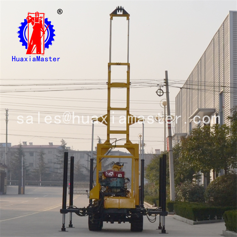 Water Well Drilling Rig Diamond Core Sample Machine Hydraulic Rotary For Sale