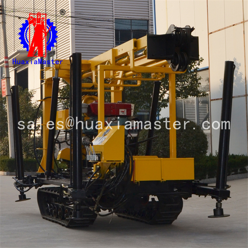 Diamond Core Machine Hydraulic Rotary Water Well Drilling Rig On Promotion