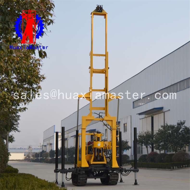 Diamond Core Machine Hydraulic Rotary Water Well Drilling Rig On Promotion